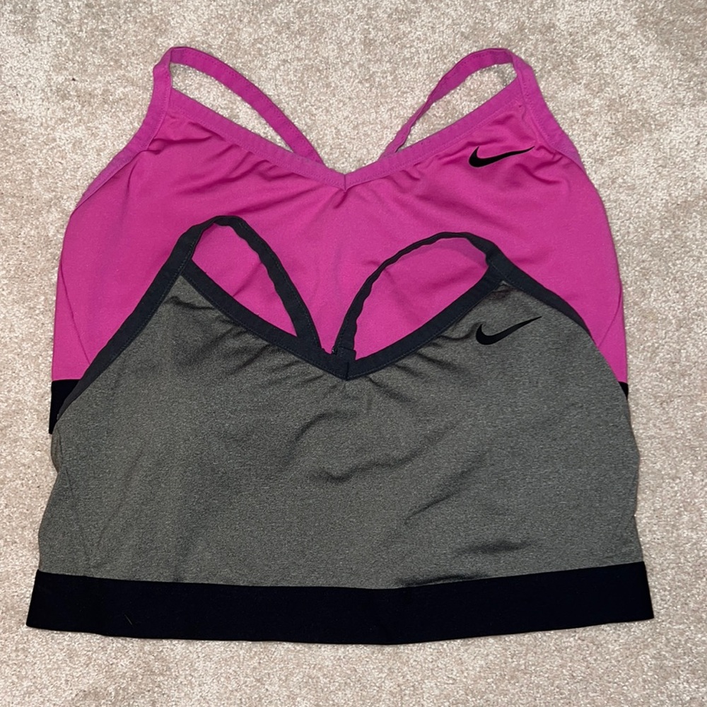 2X Nike Dri-Fit sports bras
